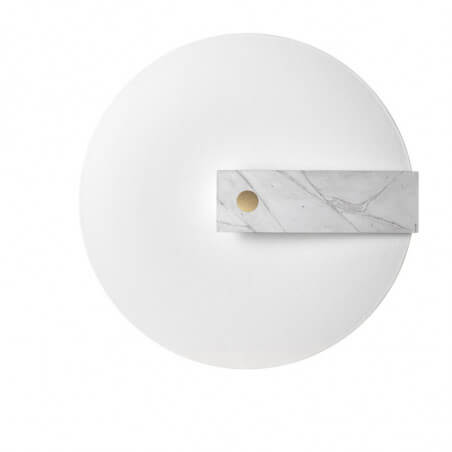 SIENINIS LED ŠVIESTUVAS HIND RABII MERIDIANA D110 35W BALTAS N°20002