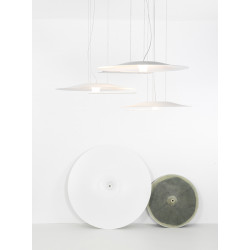 SIENINIS LED ŠVIESTUVAS MERIDIANA D110 35W BALTAS | RUDAS internetu