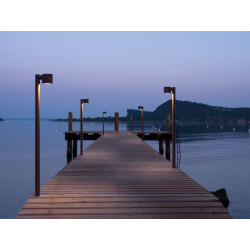 PASTATOMAS LED ŠVIESTUVAS CLIC POST 40 H150 5W 3000K JUODAS kaina