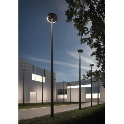 ŠVIESTUVAS LED TIME 180 30W 4000K JUODAS kaina