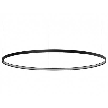 PAKABINAMAS LED ŠVIESTUVAS PANZERI ZERO ROUND D125 41W JUODAS M15502.125.0410