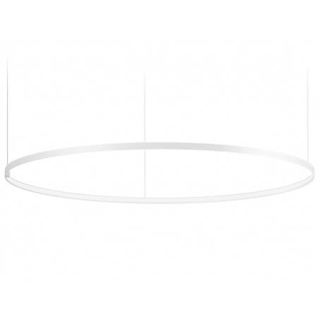 PAKABINAMAS LED ŠVIESTUVAS PANZERI ZERO ROUND D150 48,5W BALTAS M15501.150.0410