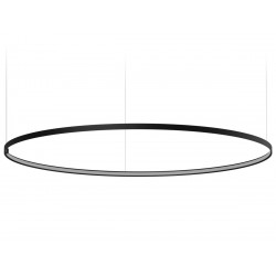 PAKABINAMAS LED ŠVIESTUVAS ZERO ROUND D150 71W JUODAS