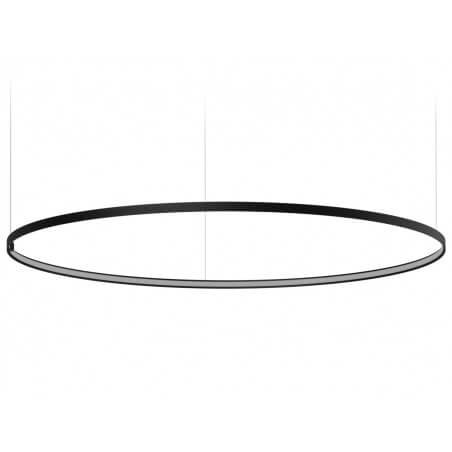 PAKABINAMAS LED ŠVIESTUVAS PANZERI ZERO ROUND D150 48,5W JUODAS M15502.150.0410