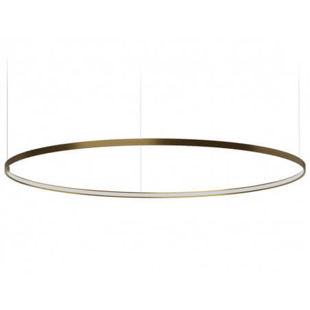 PAKABINAMAS LED ŠVIESTUVAS PANZERI ZERO ROUND D150 48,5W BRONZOS SPALVOS M15517.150.0410