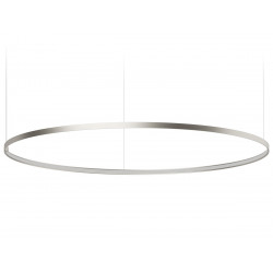 PAKABINAMAS LED ŠVIESTUVAS ZERO ROUND D150 48,5W PILKAS