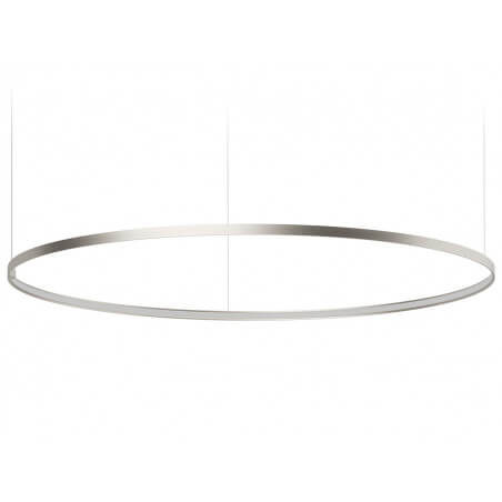 PAKABINAMAS LED ŠVIESTUVAS PANZERI ZERO ROUND D150 48,5W PILKAS M15530.150.0410