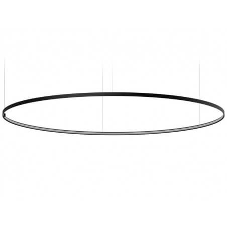 PAKABINAMAS LED ŠVIESTUVAS PANZERI ZERO ROUND D200 65W JUODAS M15502.200.0410