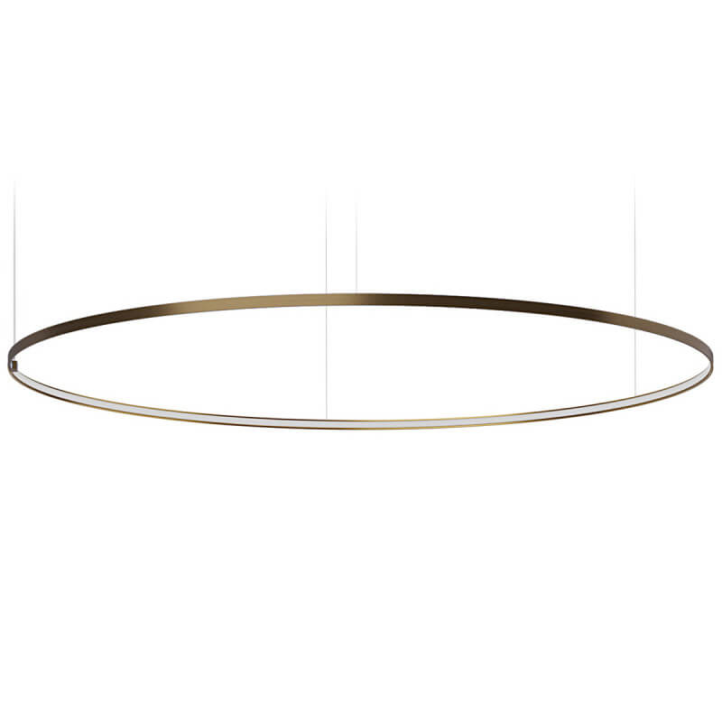 PAKABINAMAS LED ŠVIESTUVAS PANZERI ZERO ROUND D200 65W BRONZOS SPALVOS M15517.200.0410