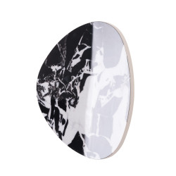 SIENINIS LED ŠVIESTUVAS MARBLES D28 10W JUODAS kaina