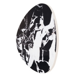 SIENINIS LED ŠVIESTUVAS MARBLES D18,5 6W JUODAS