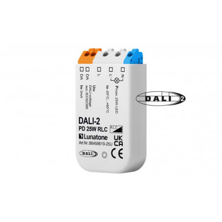 Dali-Triac dimeris 25W 6mA, Lunatone 86458619-25U