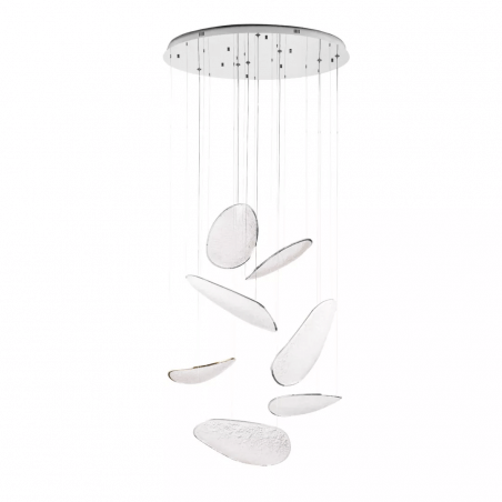 PAKABINAMAS LED ŠVIESTUVAS MAX LIGHT EMPIRE D110 121W CHROMO SPALVOS P0634D