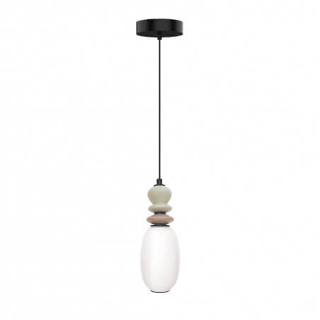PAKABINAMAS LED ŠVIESTUVAS VIOKEF GEMMA H28 7W JUODAS 4330800