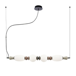 PAKABINAMAS LED ŠVIESTUVAS GEMMA L97 27W JUODAS