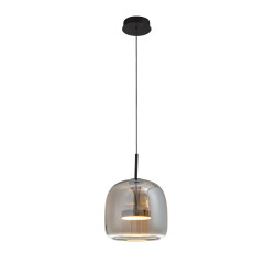 PAKABINAMAS LED ŠVIESTUVAS DECO D26 12W DŪMINTO STIKLO SPALVOS