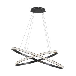 PAKABINAMAS LED ŠVIESTUVAS ORIANA L100 69W JUODAS