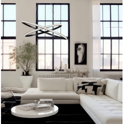 PAKABINAMAS LED ŠVIESTUVAS ORIANA L100 69W JUODAS kaina