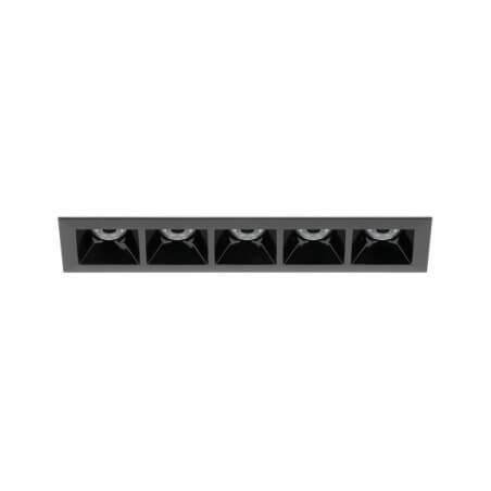 ĮLEIDŽIAMAS LED ŠVIESTUVAS LOMBARDO KURA X5 12,5W JUODAS LL14703BM3