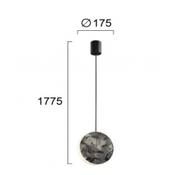PAKABINAMAS LED ŠVIESTUVAS ANAIS D17,5 8W kaina