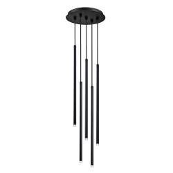 PAKABINAMAS LED ŠVIESTUVAS ZENIA 5 15W JUODAS
