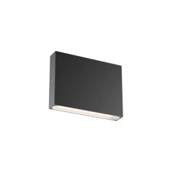 SIENINIS LED ŠVIESTUVAS ZIPPER STEP LIGHT 3W JUODAS