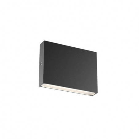 SIENINIS LED ŠVIESTUVAS REDO ZIPPER STEP LIGHT 3W JUODAS 90959