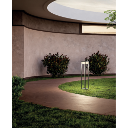 PASTATOMAS LED ŠVIESTUVAS MAX BOLLARD H27 15W ANTRACITO SPALVOS pristatymas
