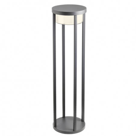 PASTATOMAS LED ŠVIESTUVAS REDO MAX BOLLARD H80 15W ANTRACITO SPALVOS 90677