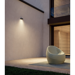 SIENINIS LED ŠVIESTUVAS CAPE 20°X 40° 15,5W ANTRACITO SPALVOS kaina