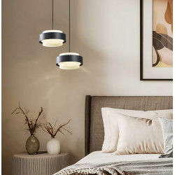 PAKABINAMAS LED ŠVIESTUVAS DONAL 21W JUODAS kaina