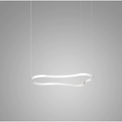 Pakabinamas LED šviestuvas WAVES-1 SP 37W  W94,2 baltas pigiau