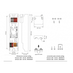 DALI-2 LED DIMERIS 12VDC-48VDC 16A 1 kanalo kaina
