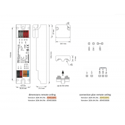 DALI-2 LED (tunable white ) dimeris 12VDC-48VDC 16A kaina
