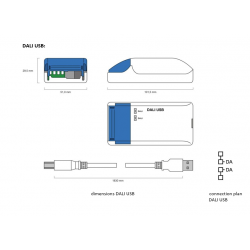 DALI-2 PC SOFTWARE USB VALDYMO SĄSAJA kaina