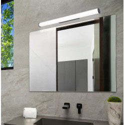 SIENINIS LED ŠVIESTUVAS ROMINA ROUND L60 15W JUODAS kaina