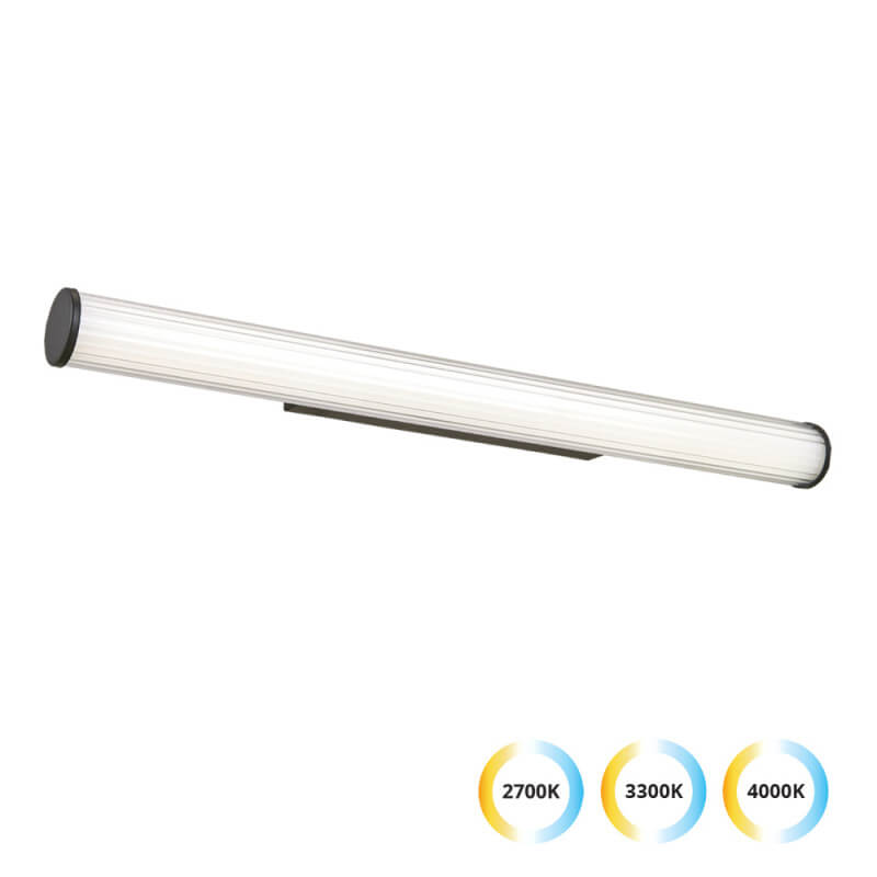 SIENINIS LED ŠVIESTUVAS VIOKEF ROMINA ROUND L60 15W JUODAS 4334000
