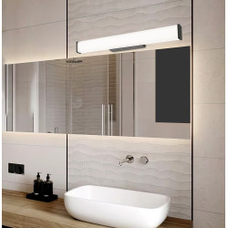 SIENINIS LED ŠVIESTUVAS ROMINA SQUARE L60 15W JUODAS pigiau