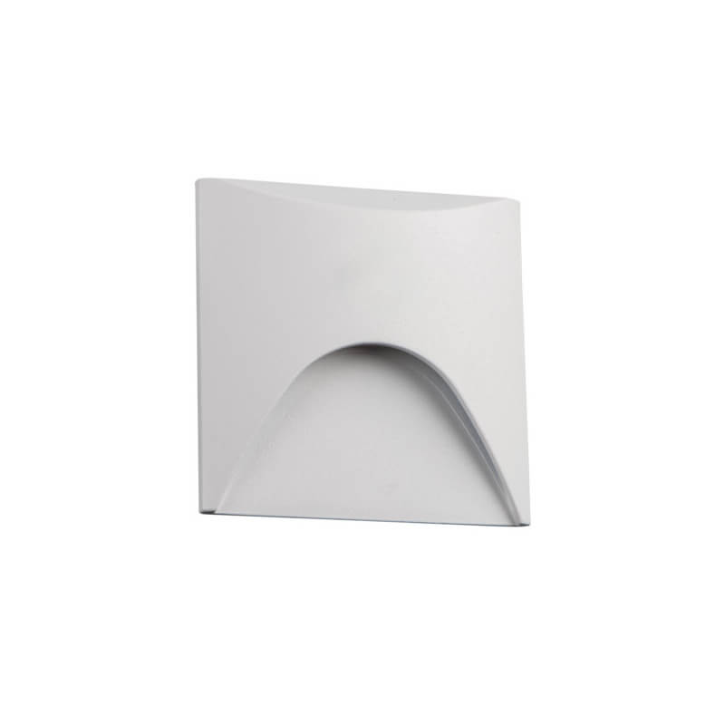 ĮLEIDŽIAMAS SIENINIS LED ŠVIESTUVAS KANLUX EXIN SQUARE 2,5W 3000K BALTAS 39126