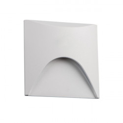 ĮLEIDŽIAMAS SIENINIS LED ŠVIESTUVAS EXIN SQUARE 2,5W 4000K BALTAS