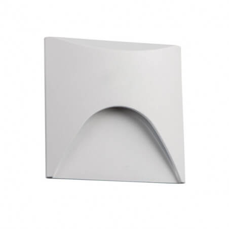 ĮLEIDŽIAMAS SIENINIS LED ŠVIESTUVAS KANLUX EXIN SQUARE 2,5W 4000K BALTAS 39138