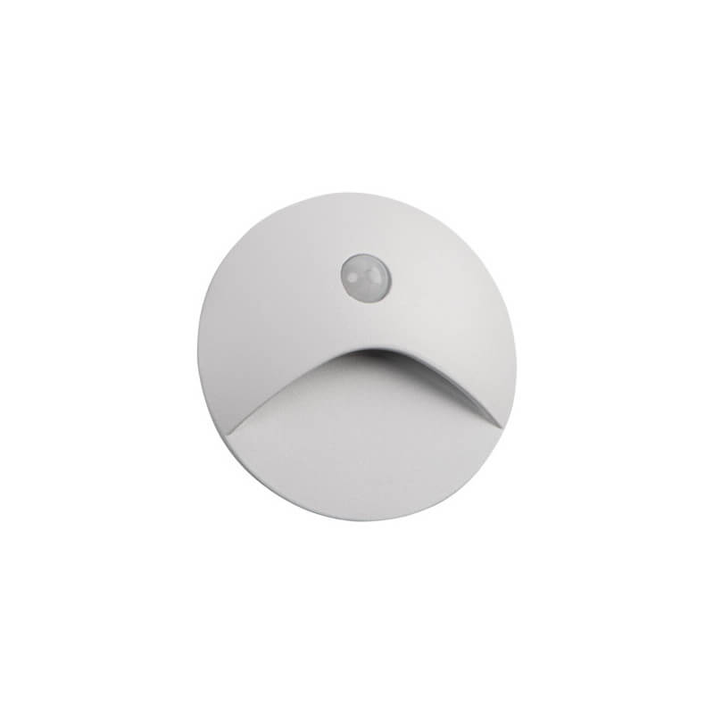 ĮLEIDŽIAMAS SIENINIS LED ŠVIESTUVAS KANLUX EXIN ROUND PIR 2,5W 3000K BALTAS 39123