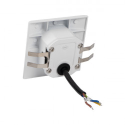 ĮLEIDŽIAMAS SIENINIS LED ŠVIESTUVAS EXIN SQUARE PIR 2,5W 3000K BALTAS kaina
