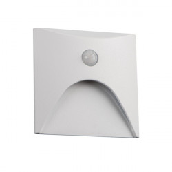 ĮLEIDŽIAMAS SIENINIS LED ŠVIESTUVAS EXIN SQUARE PIR 2,5W 4000K BALTAS
