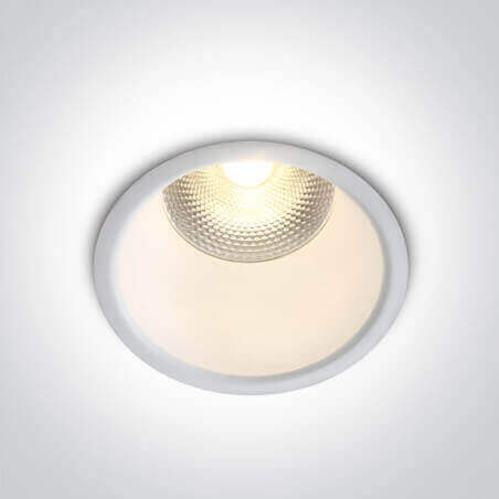 ĮLEIDŽIAMAS LED ŠVIESTUVAS ONE LIGHT 10110FD/W/W 10W CCT BALTAS 10110FD/W/V