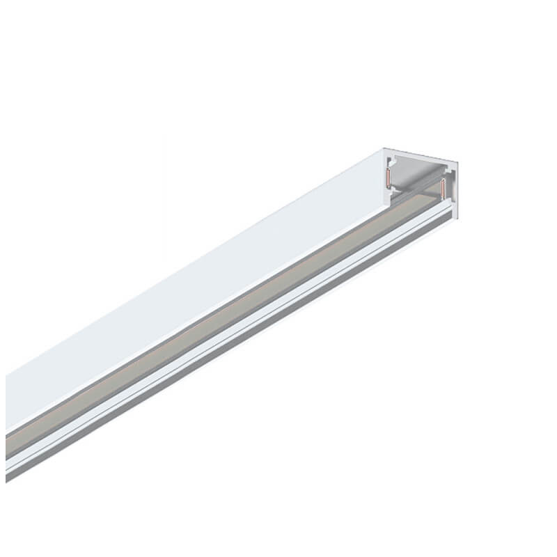 PAVIRŠINIS PROFILIS MAGNETINEI SISTEMAI VIOKEF SLIM BALTAS 2M 02/1101-2