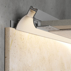 LED PROFILIS PRF172/300SET 3M BALTAS kaina