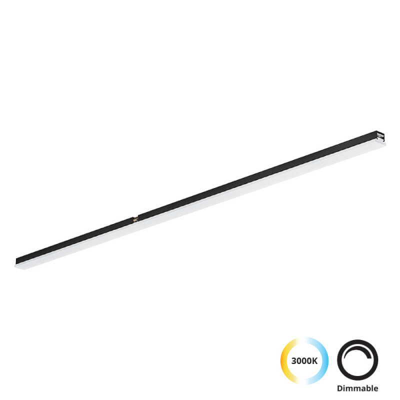 ŠVIESTUVAS VIOKEF SLIM MAGNETINEI SISTEMAI LINEAR L60 12W JUODAS 4288400