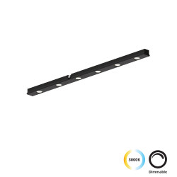 ŠVIESTUVAS SLIM MAGNETINEI SISTEMAI LINEAR ANTIGLARE L30 7W JUODAS