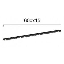 ŠVIESTUVAS SLIM MAGNETINEI SISTEMAI LINEAR ANTIGLARE L60 13W JUODAS kaina